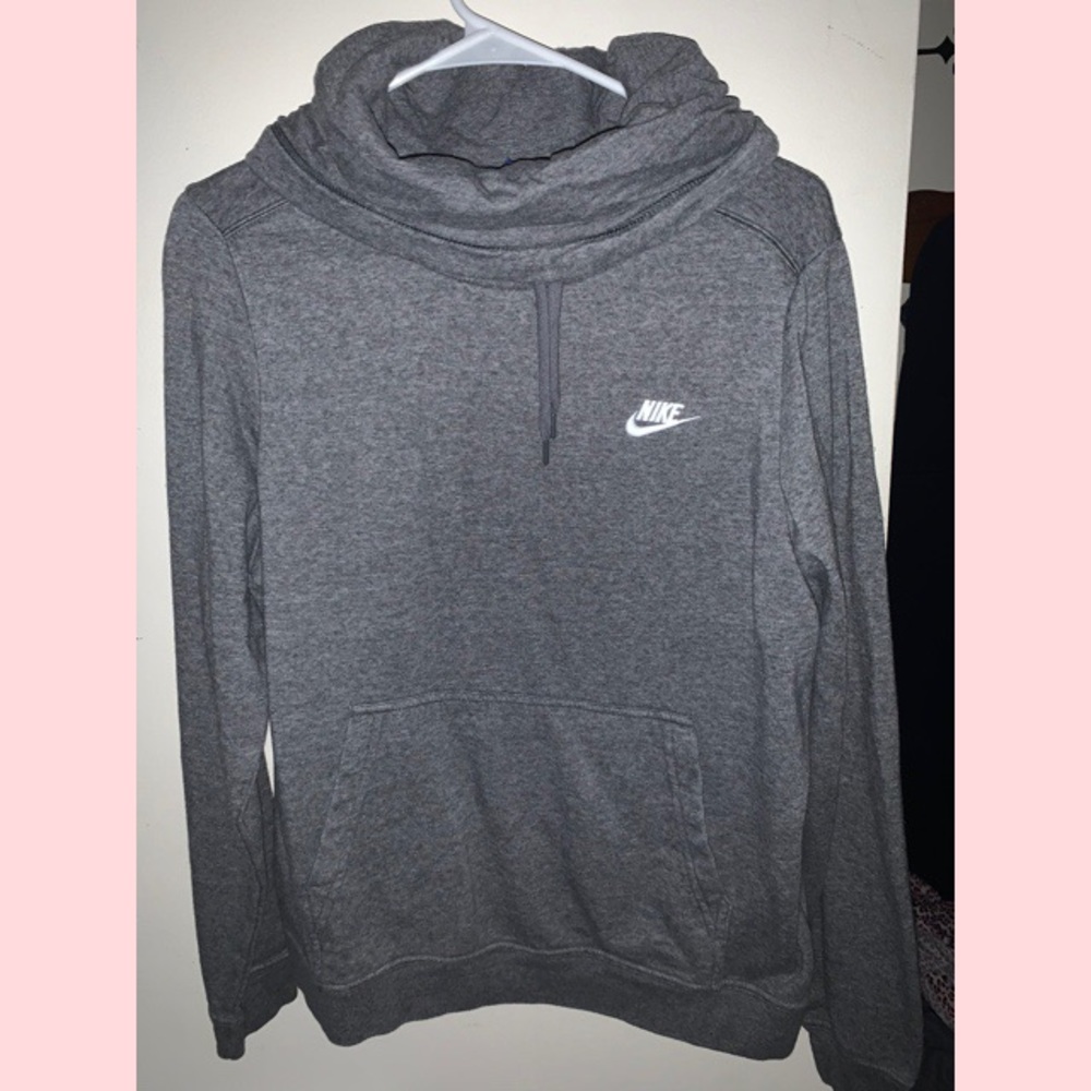 Cowl-neck Hoodie